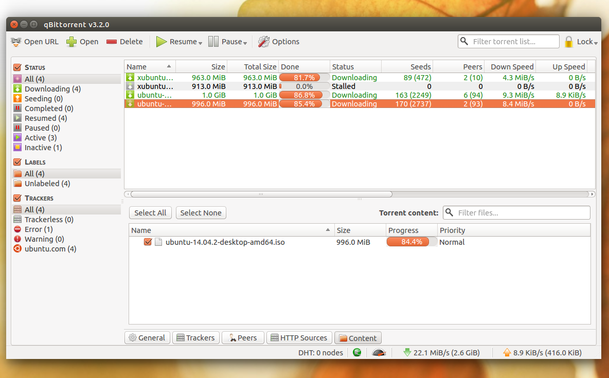 utorrent download ubuntu