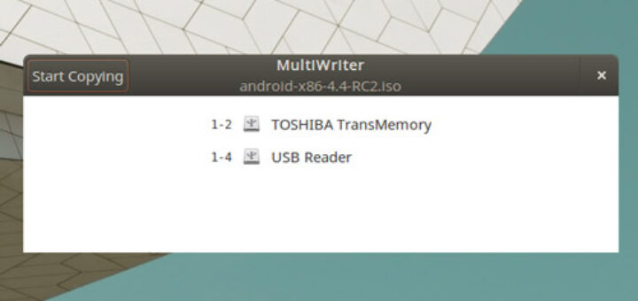 GNOME Multi Writer On Ubuntu 14.04