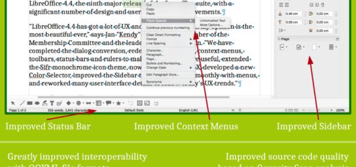 LibreOffice 4.4 Features on Ubuntu