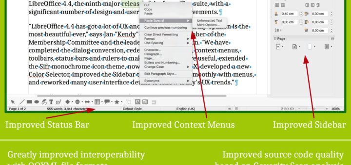 LibreOffice 4.4 Features on Ubuntu