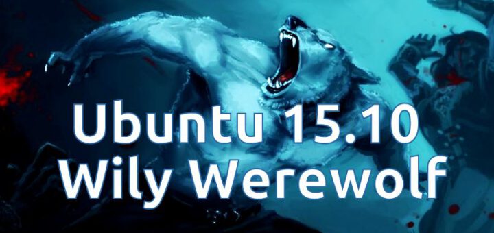 Cool Ubuntu 15.10 Wily WereWolf Logo