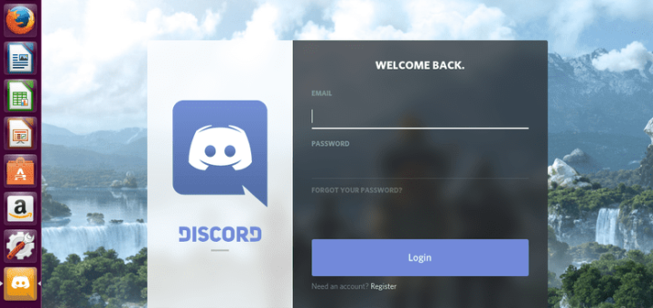 Login to Discord on Ubuntu