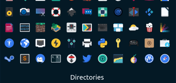 Flat Remix Icons