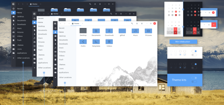 Qogir Theme Screenshot