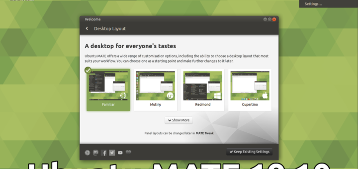 Ubuntu MATE 19.10