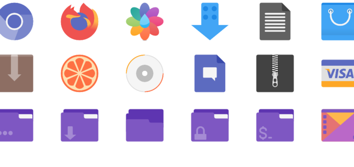 Flatery Icon theme Screenshot