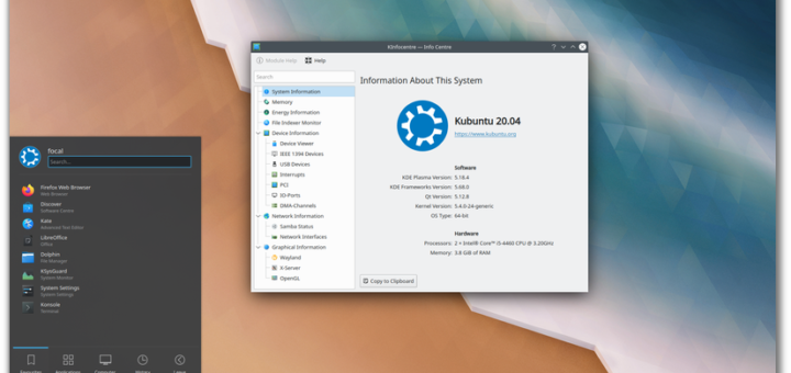 Kubuntu 20.04 Installed
