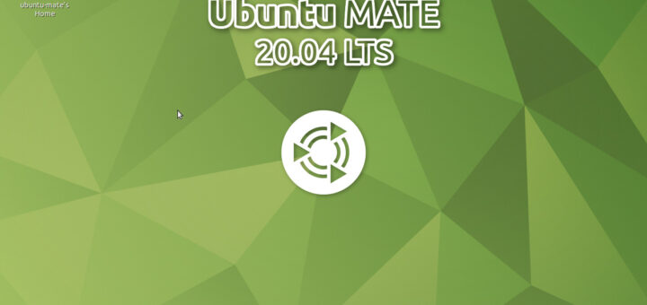 Ubuntu MATE 20.04 Home Screen
