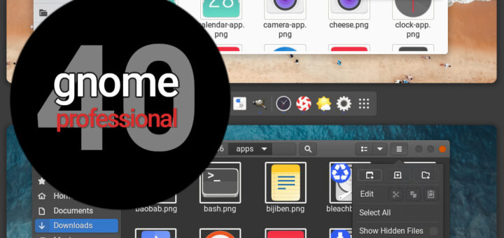 Prof-Gnome theme preview
