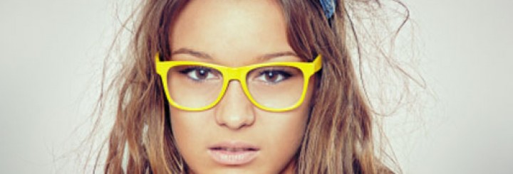 Hot girl nerd