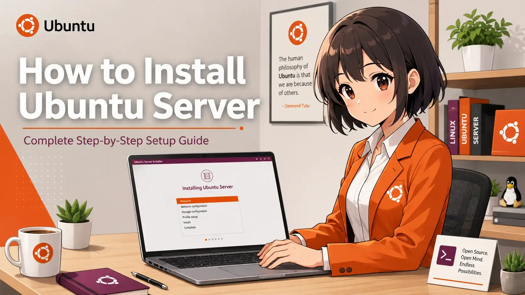Installing ubuntu server guide cover - How to Install Ubuntu Server - Complete Setup Guide in 2026