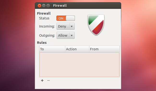 Enable ubuntu firewall