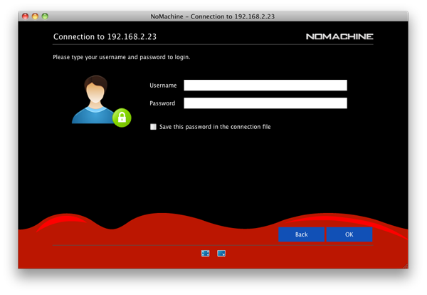 nomachine ubuntu 16.04 access from mac