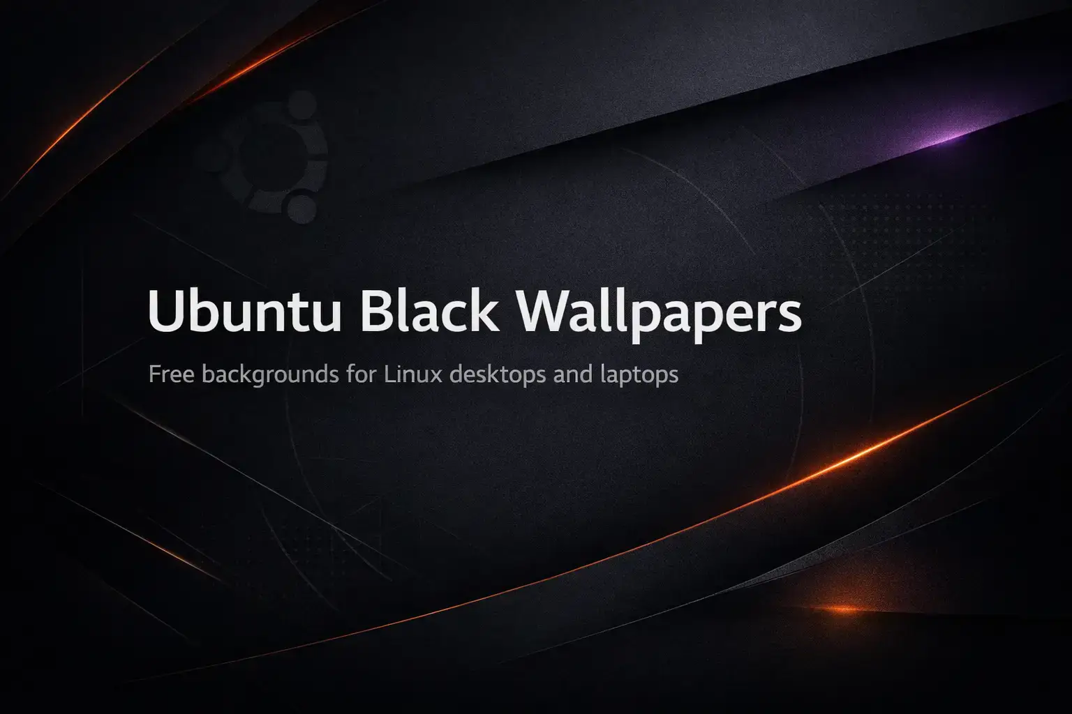Dark backgrounds for linux header Dark backgrounds for linux header - 15 Black Ubuntu Wallpapers in HD and 4K