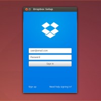 Dropbox-for-ubuntu-login