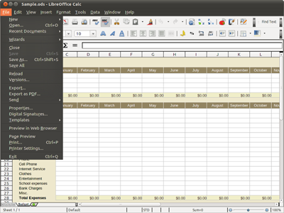 Libreoffice 43 tables