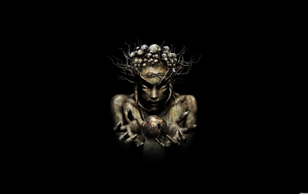 Scary girl wallpaper