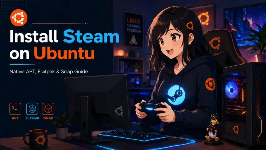 Steam on linux ubuntu cover - How to Install Steam on Ubuntu
