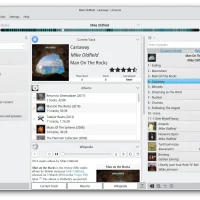 Best music players ubuntu amarok screenshot