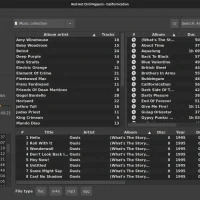 Best music players ubuntu sayonara screenshot