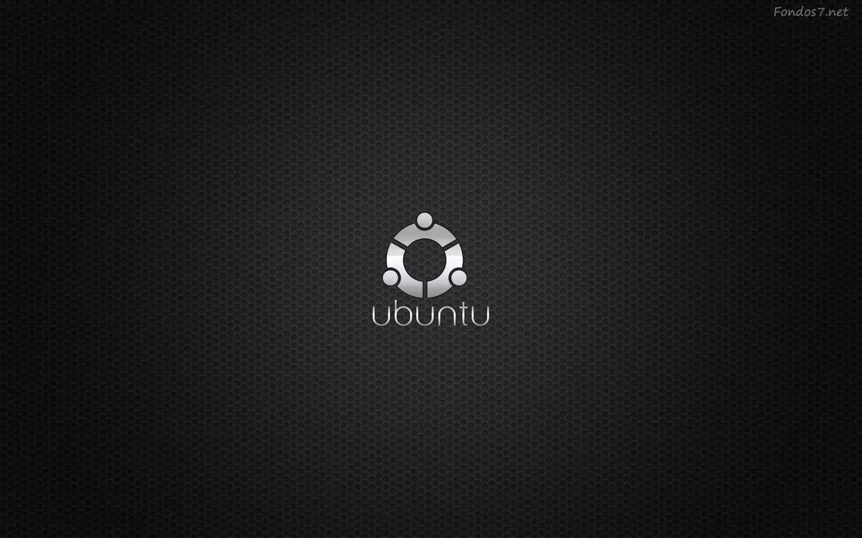 Black ubuntu wallpaper 05 ubuntu logo on black - 15 Black Ubuntu Wallpapers in HD and 4K