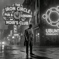 Black ubuntu wallpaper 08 black white noir skull - 15 Black Ubuntu Wallpapers in HD and 4K