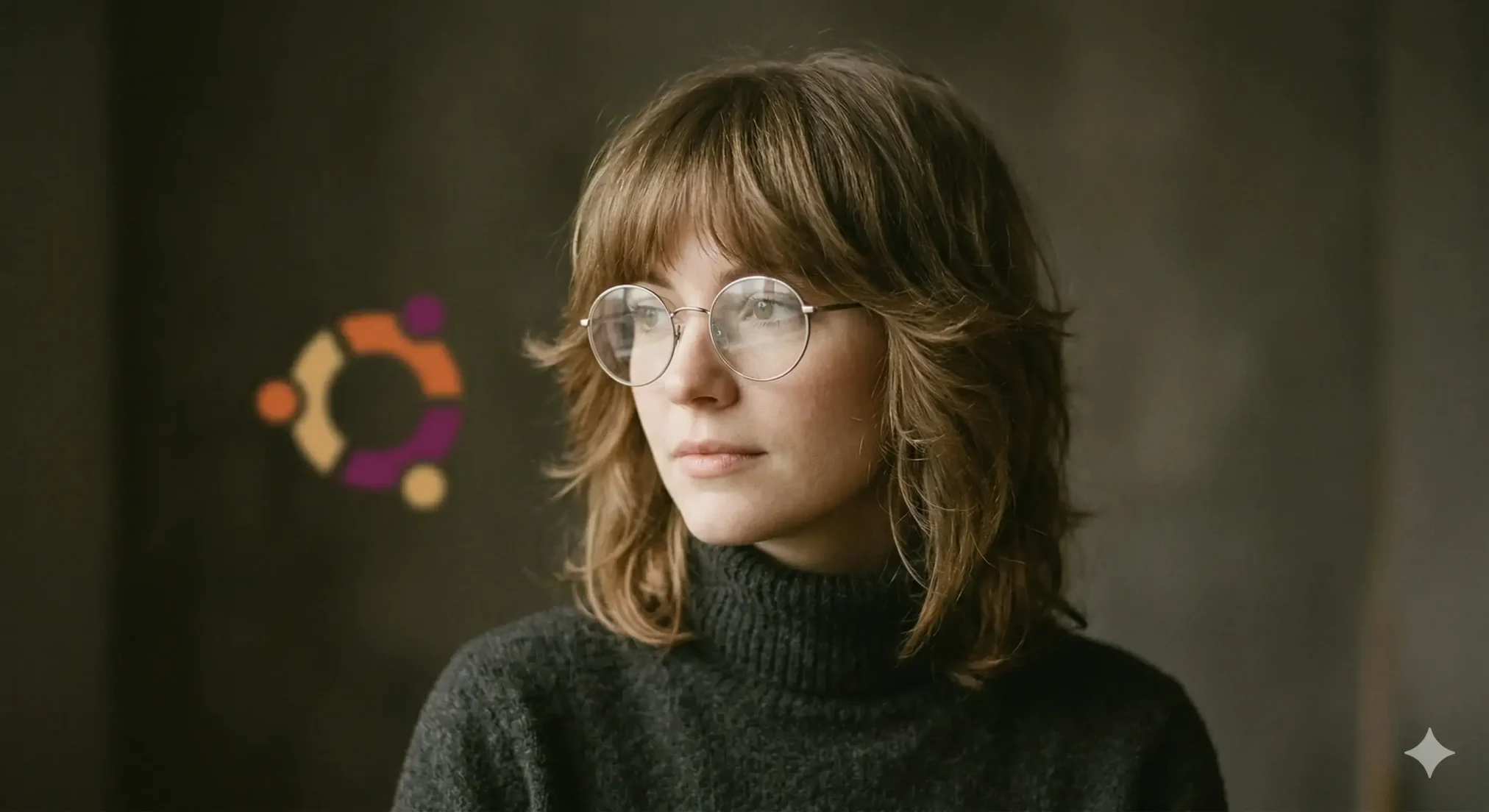 Black ubuntu wallpaper 10 woman portrait dark - 15 Black Ubuntu Wallpapers in HD and 4K