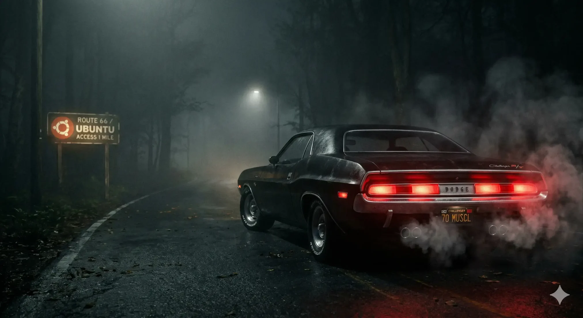 Black ubuntu wallpaper 13 neon red car - 15 Black Ubuntu Wallpapers in HD and 4K