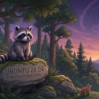 Black ubuntu wallpaper 14 fantasy campfire scene - 15 Black Ubuntu Wallpapers in HD and 4K