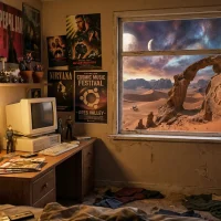 Black ubuntu wallpaper 26 retro room window - 15 Black Ubuntu Wallpapers in HD and 4K