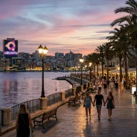 Black ubuntu wallpaper 32 sunset road landscape - 15 Black Ubuntu Wallpapers in HD and 4K