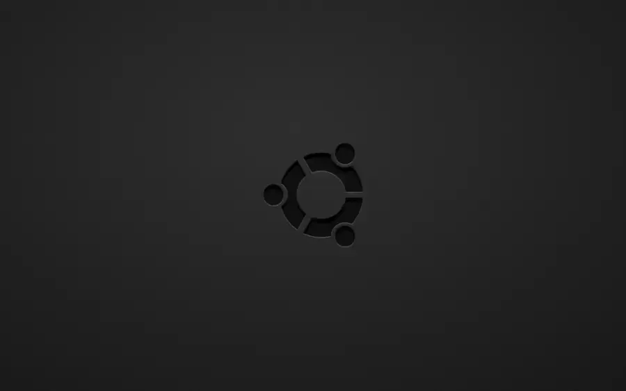 Black ubuntu wallpaper 36 black white ubuntu logo - 15 Black Ubuntu Wallpapers in HD and 4K