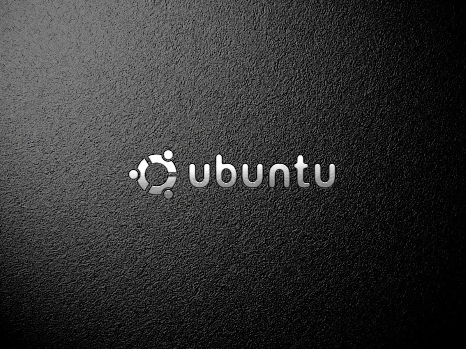 Black ubuntu wallpaper 37 ubuntu wordmark dark - 15 Black Ubuntu Wallpapers in HD and 4K