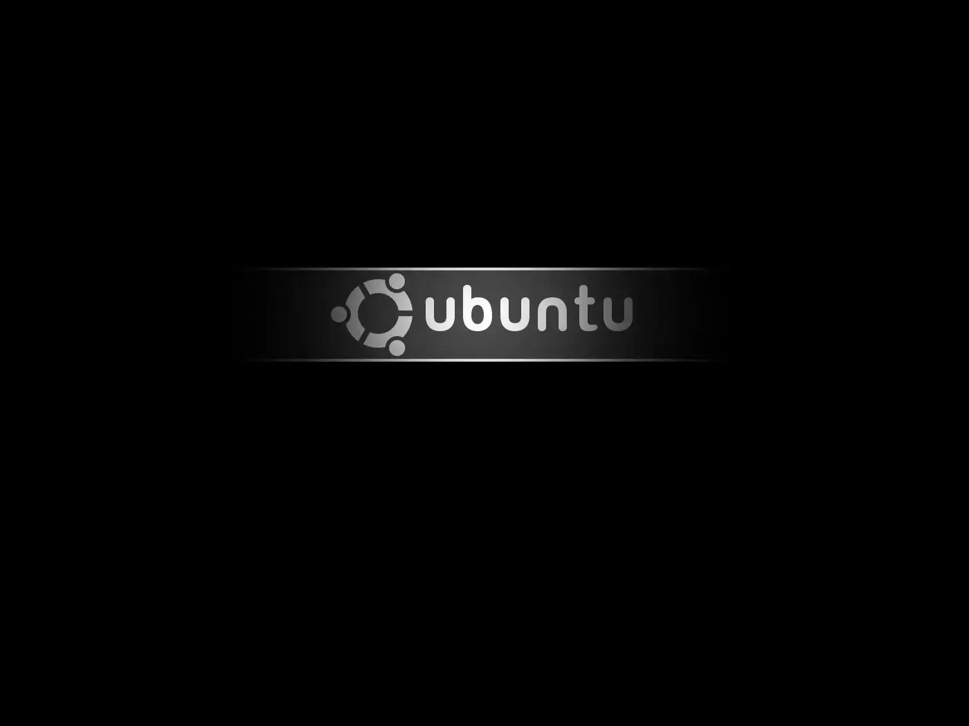 Black ubuntu wallpaper 40 glowing ubuntu text - 15 Black Ubuntu Wallpapers in HD and 4K