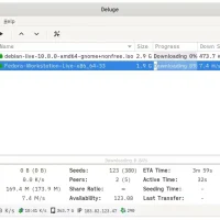 Deluge downloading torrents example