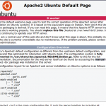 Apache2 On Ubuntu