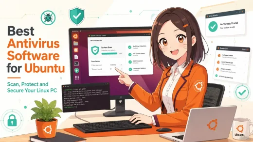 Best antivirus apps on linux os cover - Top 5 Antivirus Software for Ubuntu 26.04 (2026 Guide)