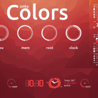 Conky system monitor