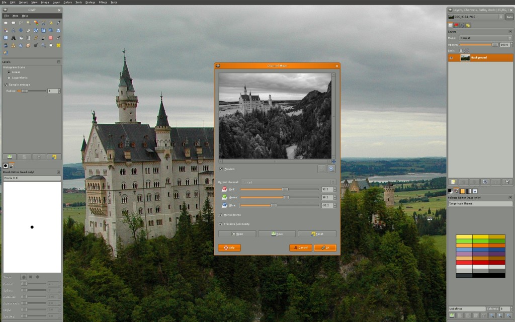 Get Gimp on Ubuntu 14.04