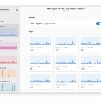 Resources system monitor