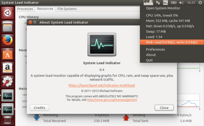 Linux system monitor gui - stylefas