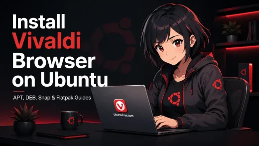 Installing vivaldi browser on linux ubuntu guide cover - Vivaldi on Ubuntu 24.04: Install Guide & Tips