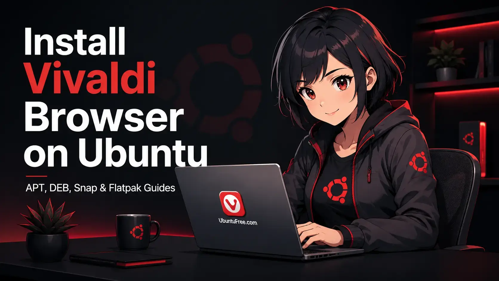 Installing vivaldi browser on linux ubuntu guide cover - Vivaldi on Ubuntu 24.04: Install Guide & Tips