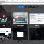 Vivaldi browser search