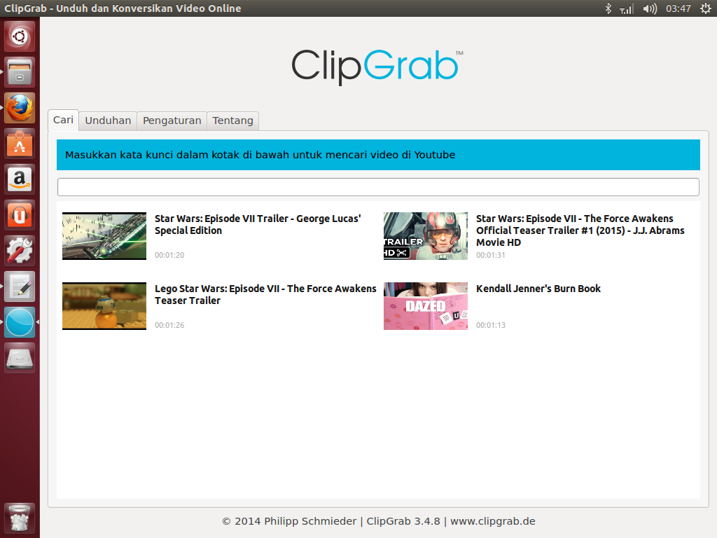 ClipGrab For Ubuntu