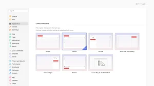 Custom layout presets - Vivaldi on Ubuntu 26.04: Install Guide & Tips