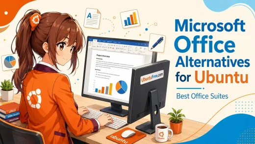 Best office suites for ubuntu guide cover - Microsoft Office Alternatives for Ubuntu - 16 Best Office Suites