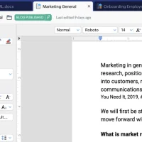 Microsoft office alternatives ubuntu zoho office suite screenshot