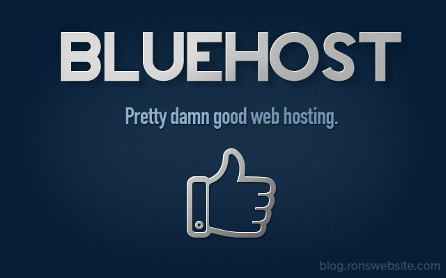 Bluehost good webhosting