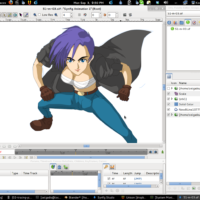 Create-Anime-Manga-On-Linux-Software